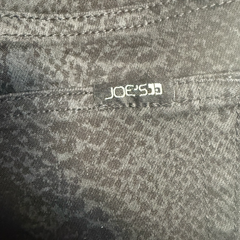 JOE’S JEANS Black Snake Print Skinny Jeans - 27 - Picture 6 of 8